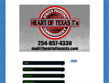 Tablet Screenshot of heartoftexasts.com